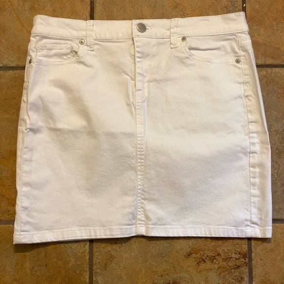 Loft Jean Skirt